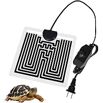 Amazon | oipopsf パネルヒーター 爬虫類 温度調節機能付き 20-50